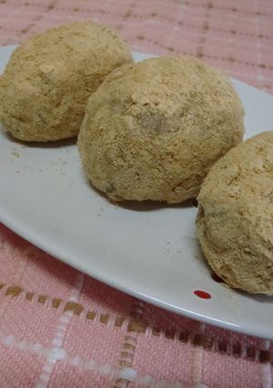 赤飯で♪ちょっとだけ欲しい時のおはぎ-レシピのメイン写真