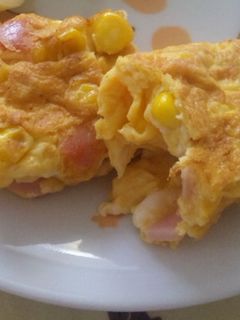 バターコーンな卵焼き-レシピのメイン写真