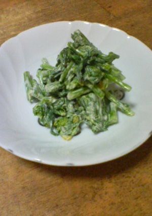 菜の花しょうゆマヨ-レシピのメイン写真