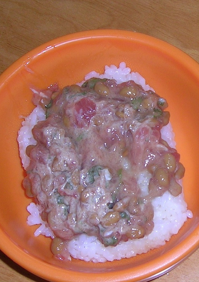 マグロと納豆のふわふわ丼-レシピのメイン写真
