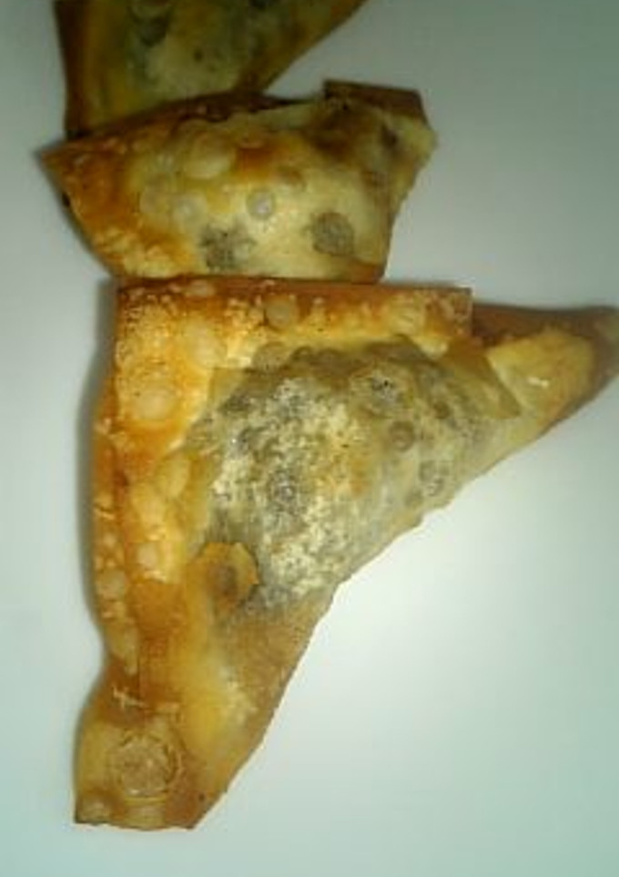 余った焼売の皮で♪あんこの包み揚げ★-レシピのメイン写真