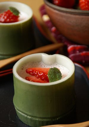 混ぜてく簡単いちごムース-レシピのメイン写真