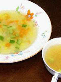 コンソメ野菜スープ-レシピのメイン写真