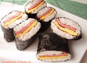 ポーク卵おにぎり（沖縄版スパムむすび）-レシピのメイン写真