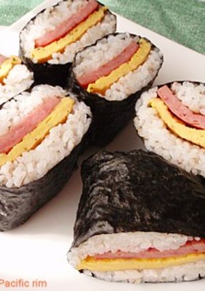 ポーク卵おにぎり（沖縄版スパムむすび）-レシピのメイン写真