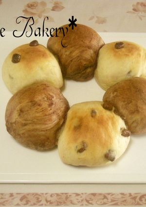 *2色 リングパン*-レシピのメイン写真