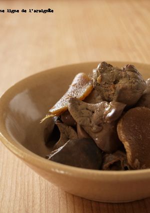 ウチの定番・鉄分補給！鶏レバーの生姜煮。-レシピのメイン写真