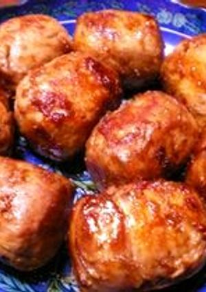 肉巻きおにぎり！しょうが焼き味が最高♪-レシピのメイン写真