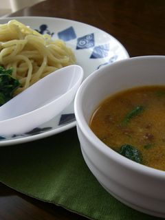 食べるラー油で作る簡単！坦々麺風つけ麺-レシピのメイン写真