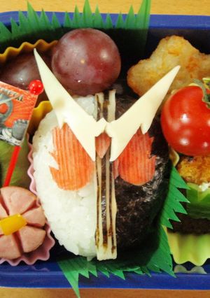 キャラ弁☆仮面ライダーｗ-レシピのメイン写真