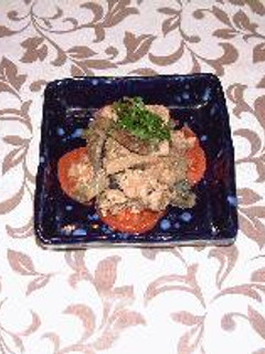 豚しゃぶとナスのごまあえ-レシピのメイン写真