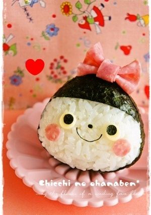 ＊キャラ弁＊　簡単★おにぎりちゃん♥-レシピのメイン写真