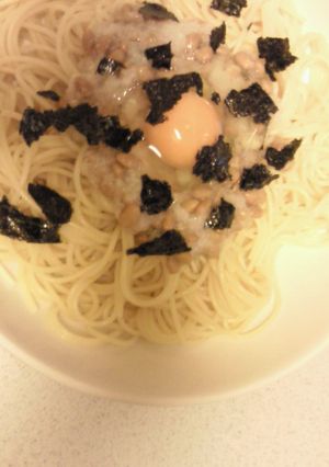 納豆パスタ-レシピのメイン写真