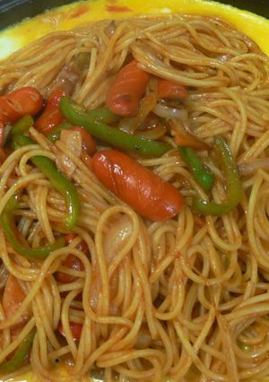 名古屋名物☆イタリアンスパゲッティ☆-レシピのメイン写真