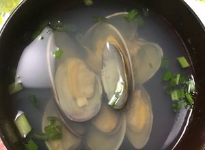 簡単☆白だしであさりのお吸い物☆蛤でも-レシピのメイン写真