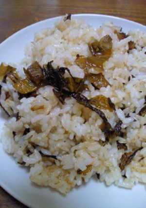高菜チャーハン-レシピのメイン写真