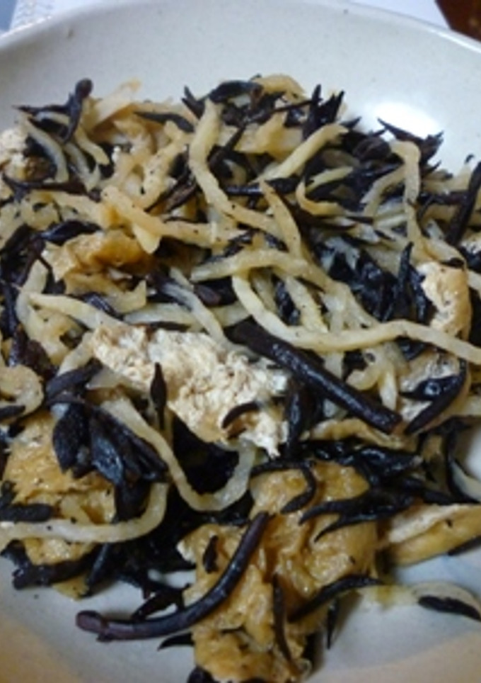 ヒジキと切干大根の煮物-レシピのメイン写真