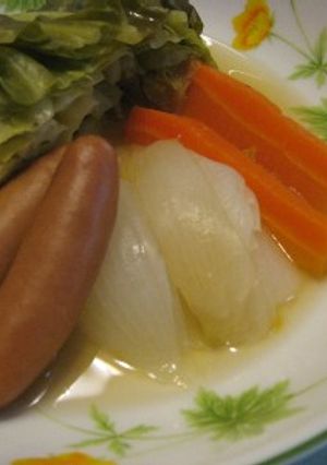 春野菜のポトフ和風味-レシピのメイン写真