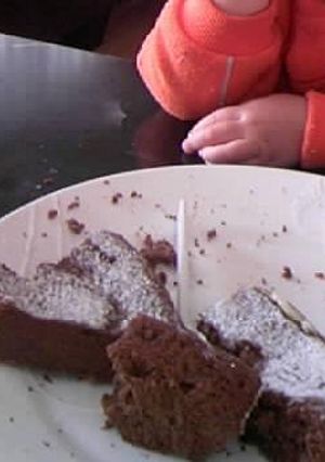 チョコレートケーキ　板チョコと卵だけで-レシピのメイン写真