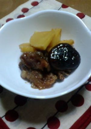 圧力鍋で筍と牛すじ煮-レシピのメイン写真