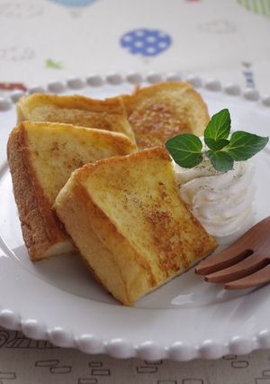 カフェオレフレンチトースト-レシピのメイン写真