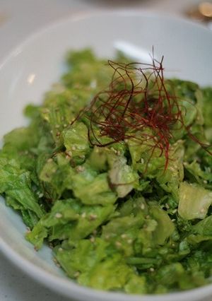 簡単！焼肉屋さんのサンチュサラダ-レシピのメイン写真