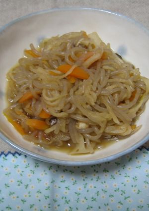 かさまし切り干し大根の煮物-レシピのメイン写真
