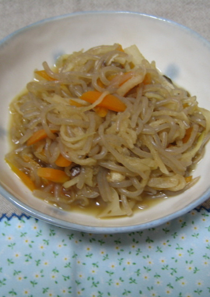 かさまし切り干し大根の煮物-レシピのメイン写真