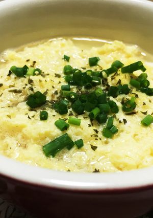 簡単パルメザンチーズのフワフワスープ♪-レシピのメイン写真