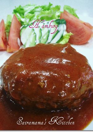 ★ふんわり・ジューシーハンバーグ♡-レシピのメイン写真