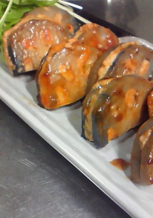 甘辛＊れんこんのはさみ焼き-レシピのメイン写真