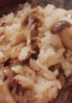 焼きキノコの炊き込みご飯-レシピのメイン写真