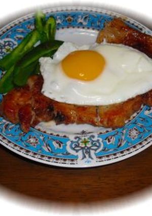 とんかつ肉の生姜焼き風？-レシピのメイン写真