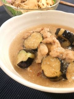 豚と茄子のみぞれ餡掛け-レシピのメイン写真