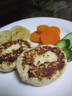 卵ナシ☆ヘルシーなニンニク豆腐ハンバーグ-レシピのメイン写真