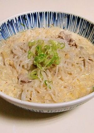 しらたきのとんこつラーメン-レシピのメイン写真