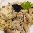 キャビアのクリームパスタ