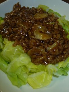 春キャベツのそぼろ あんかけ-レシピのメイン写真