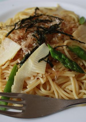 フライパン一つで春の和風パスタ-レシピのメイン写真