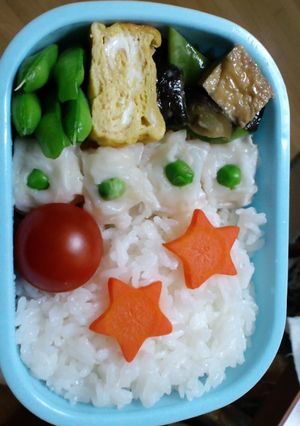 冷凍しゅうまいでゴメン！でも彩り良いよ♡-レシピのメイン写真