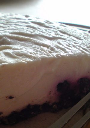 ブルーベリーレアチーズケーキ-レシピのメイン写真