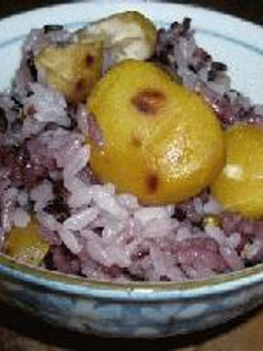 秋♪栗ご飯♪-レシピのメイン写真