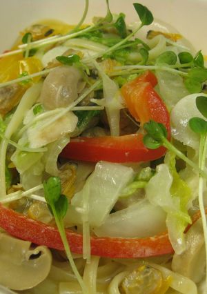 アサリの野菜たっぷりのクリームパスタ-レシピのメイン写真