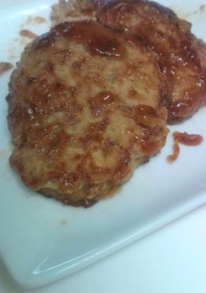 お弁当用てりやきハンバーグ-レシピのメイン写真