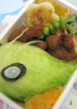 キャラ弁　セレビィ弁当（ポケモン）-レシピのメイン写真