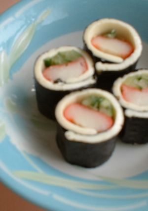 ☆お弁当に♪チーズ海苔巻き☆-レシピのメイン写真