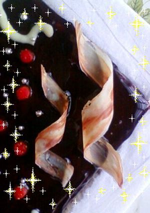＊ﾃﾞｺ飾りｹｰｷに＊らせんﾁｮｺ＊-レシピのメイン写真