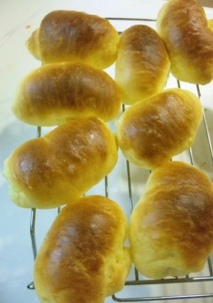ＨＢでふわふわバターロール♪-レシピのメイン写真