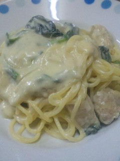 簡単☆うちのクリームパスタ-レシピのメイン写真