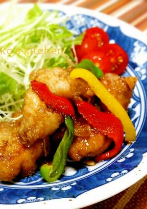 *鶏の唐揚げ*の大蒜砂糖醤油甘炒め-レシピのメイン写真
